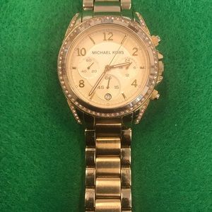 Michael Kors gold tone watch